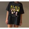 KLAUS MIKAELSON Character Printed Tshirt Women and Unisex American TV Series Theme Top SpringSummer Short Sleeve Unisex Tshirt