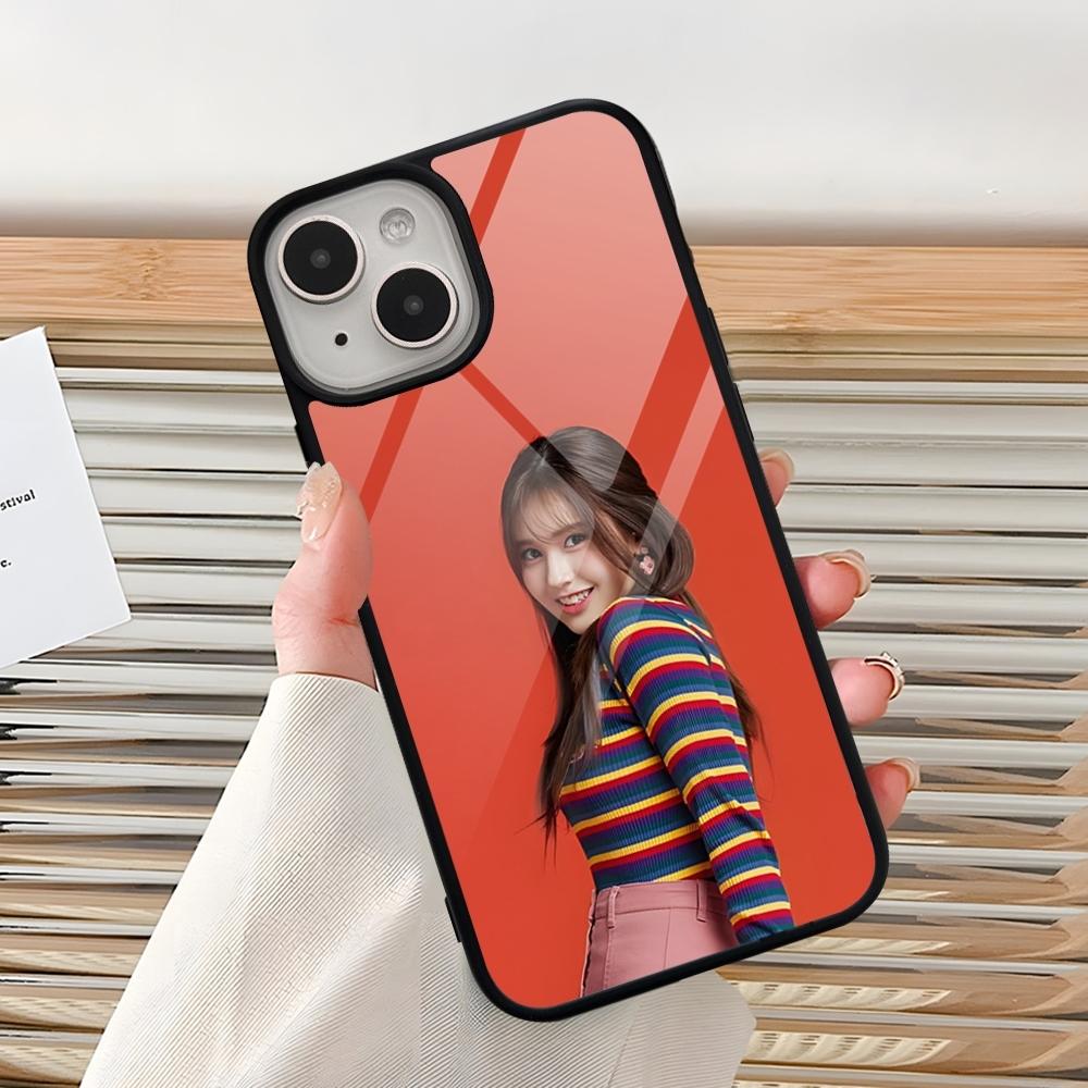 Kpop Jeon S-Somi Phone Case For Iphone 15 Pro Max 14 12 11 13 Mini 16 8 7 Plus X Xs XR PC+TPU Back Cover