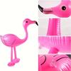 5pcs Inflatable Pink Flamingo Decorations PVC Tropical Party Accessories Swimming Pool Outdoor Activities Party Toys Props