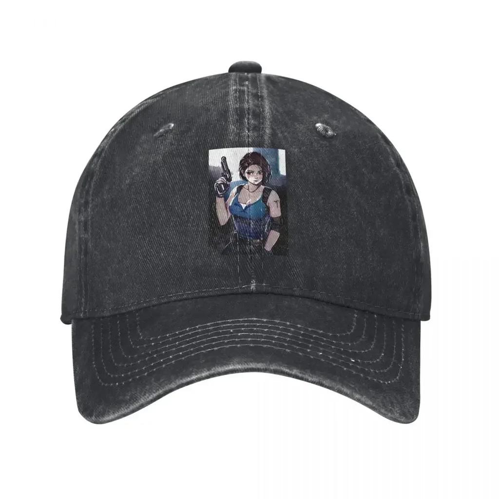 Summer Cap Sun Visor Game Characters Hip Hop Caps Jill Valentine Cowboy Hat Peaked Hats