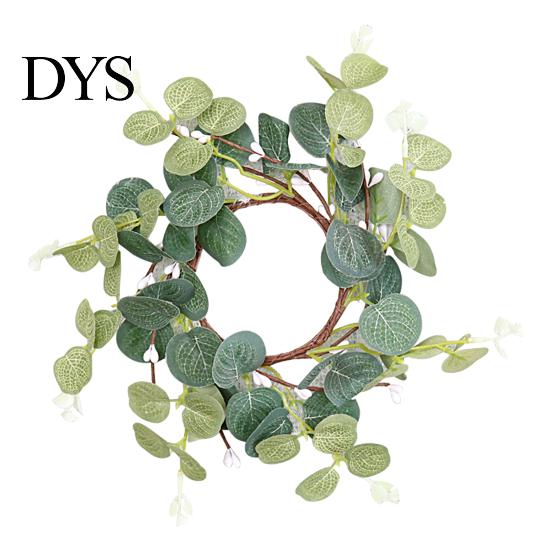 Garland Decor Wreath Handmade Realistic Plastic Vivid Holiday Festive Touch for Home