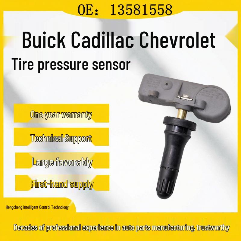 Tire Pressure Sensor 13581558 for Buick, Chevrolet, Cadillac TPMS Rubber