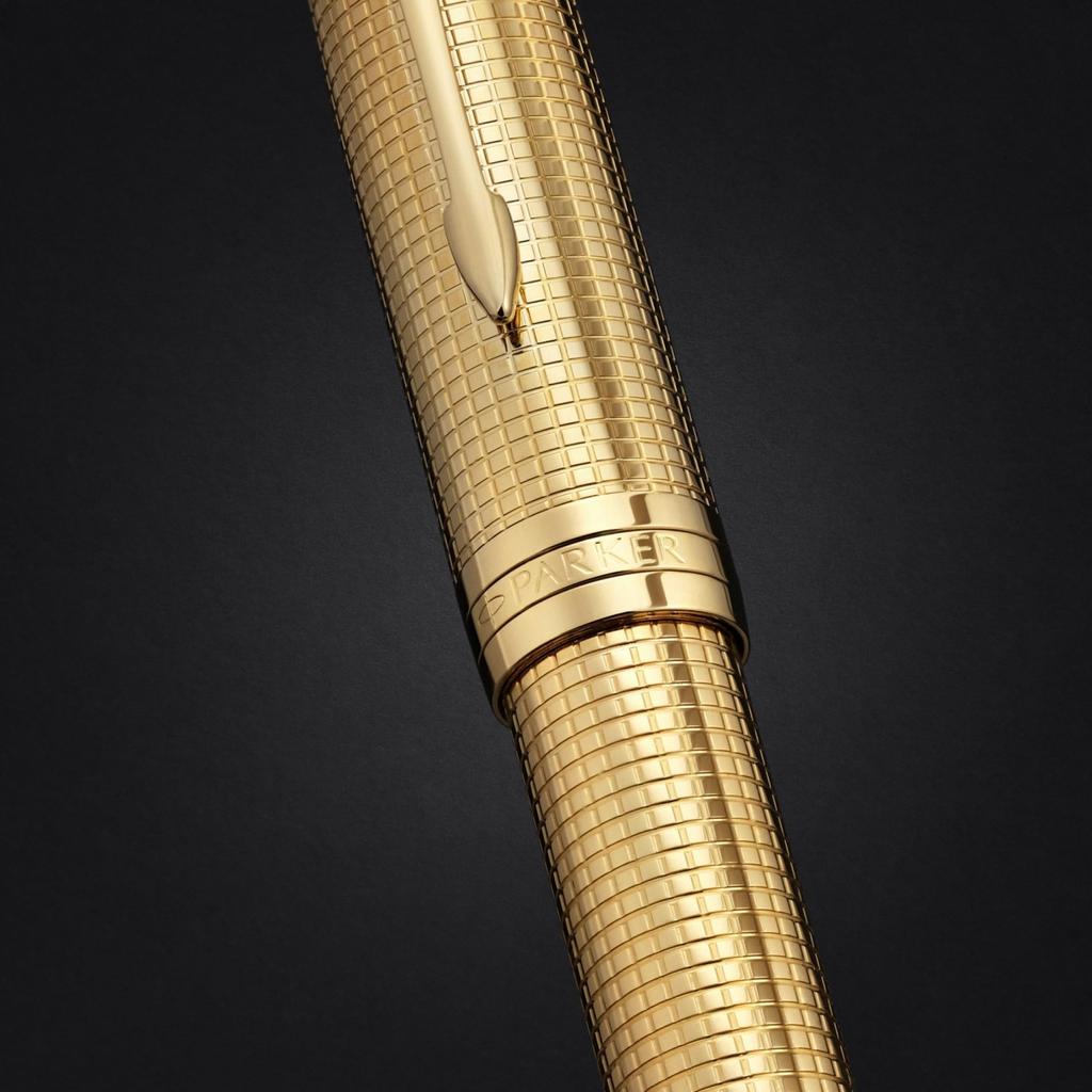 Parker Sonnet Gold Sizzle GT SE Dolma Kalem İnce 18K Altın Hediye Resmi Ürün Numarası 2209265 Kalem, Uç, Uç, Kutulu, Lüks, İthal,