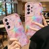 Phone Case: 2D Flat Samsung Galaxy A34 A35 M05 M06 S20 S22 S21 FE Plus 5G Protective Case, Three-dimensional Edges, Perfect Christmas and Halloween Ho