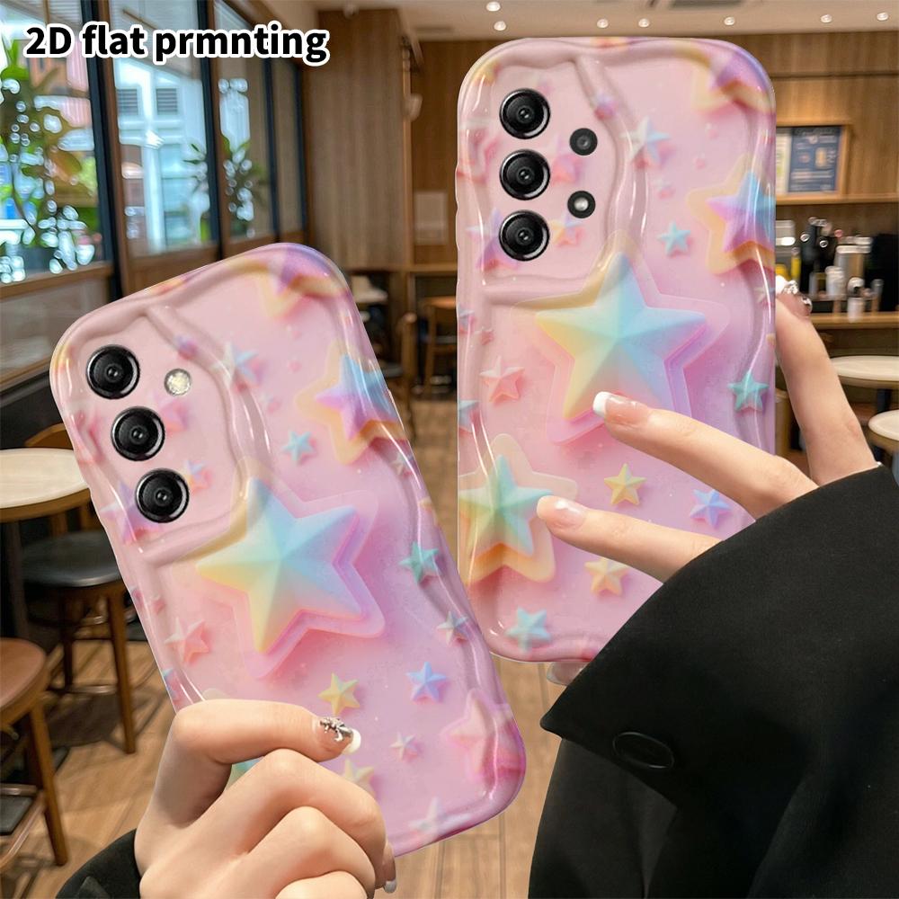 Phone Case: 2D Flat Samsung Galaxy A34 A35 M05 M06 S20 S22 S21 FE Plus 5G Protective Case, Three-dimensional Edges, Perfect Christmas and Halloween Ho