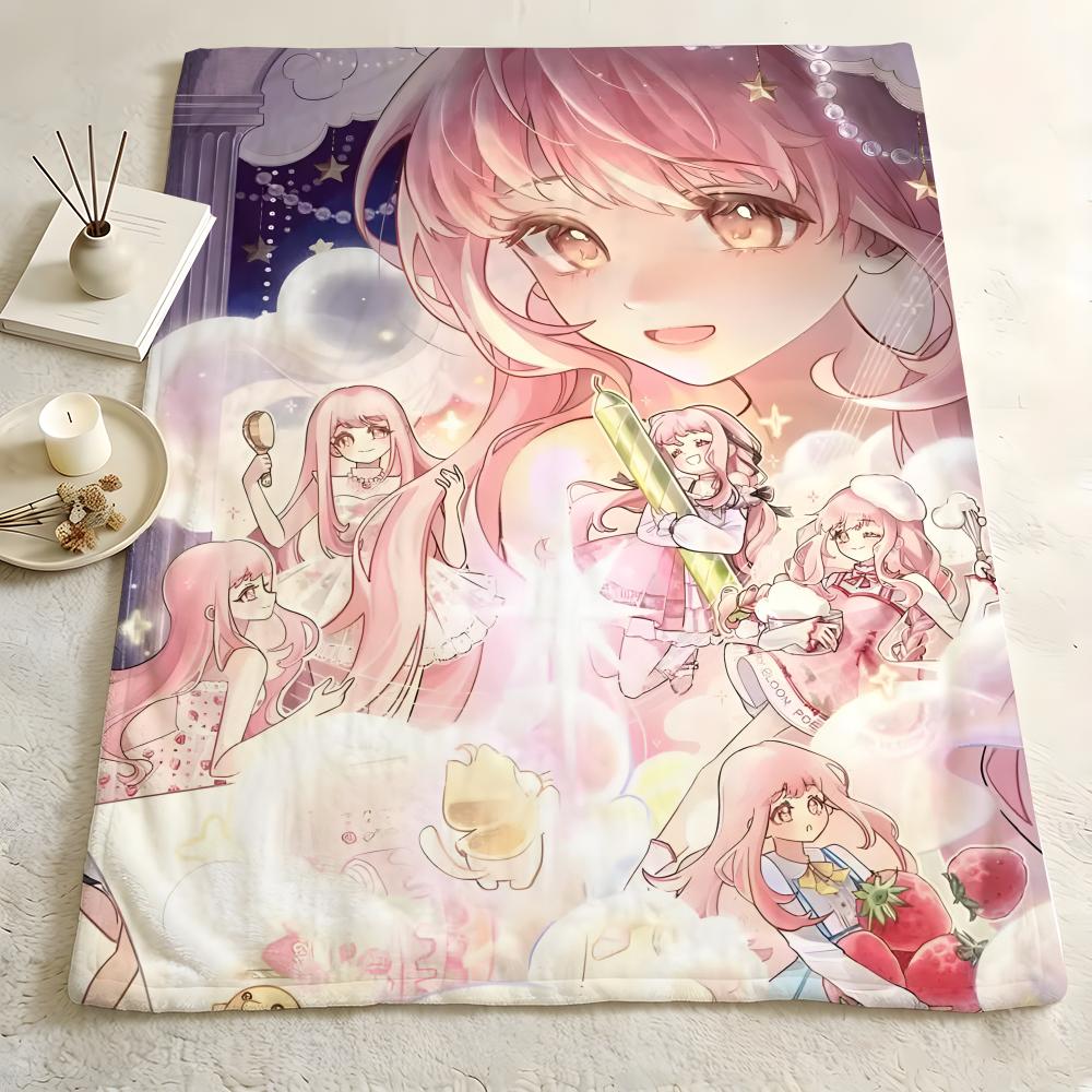 Game S-Shining N-Nikki Throw Flannel Blanket Skin Soft Suitable for Sofa Living Room Bed Travel and Gifts
