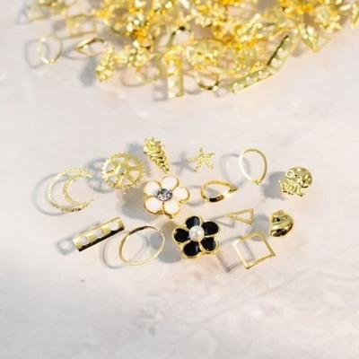 Mix Metal Charm Fashion Set Daisy Point Parts Daily (WFFN2ZS)
