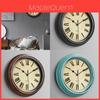 Retro-Wanduhr mit Quarzwerk für die Wohnzimmerdekoration