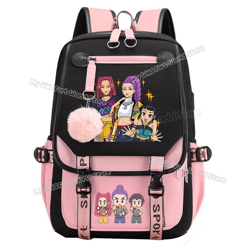 Schulrucksack mit großer Kapazität und Schultergurt; Schüler Drei-teiliges Federmäppchen-Set