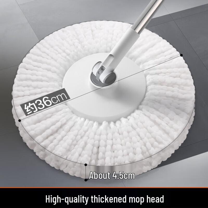 David Rotating Mop with Bucket and 4 Thickened Pads