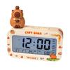 Kapibara Electronic Alarm Clock Student Luminous Alarm Creative Simple Charging Multifunctional Silent Bedroom Ornament Clock