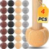 4PCS/set Nonslip Chair Leg Floor Protector Floor Protection Stool Leg Cap  Home Bedroom