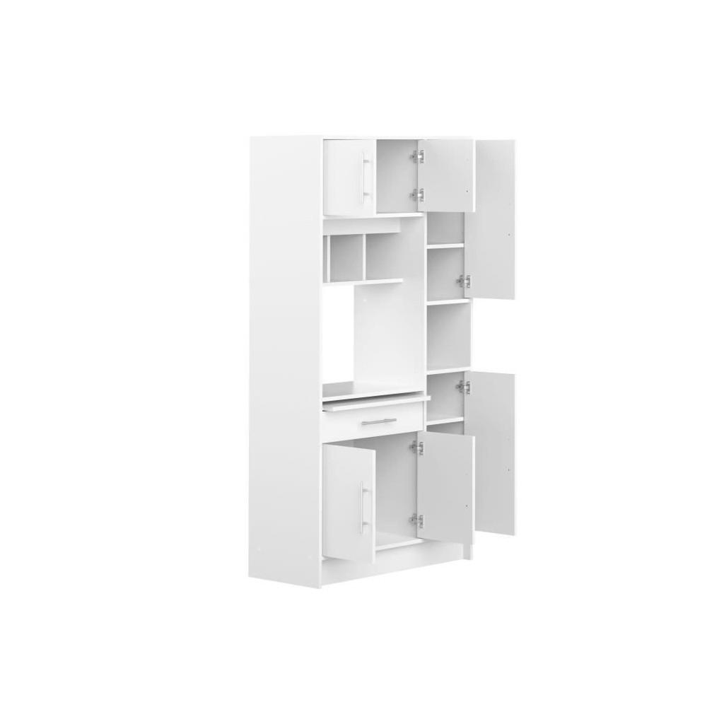 Buy PEPPER Kitchen Sideboard L 88 Cm Matt White at affordable prices