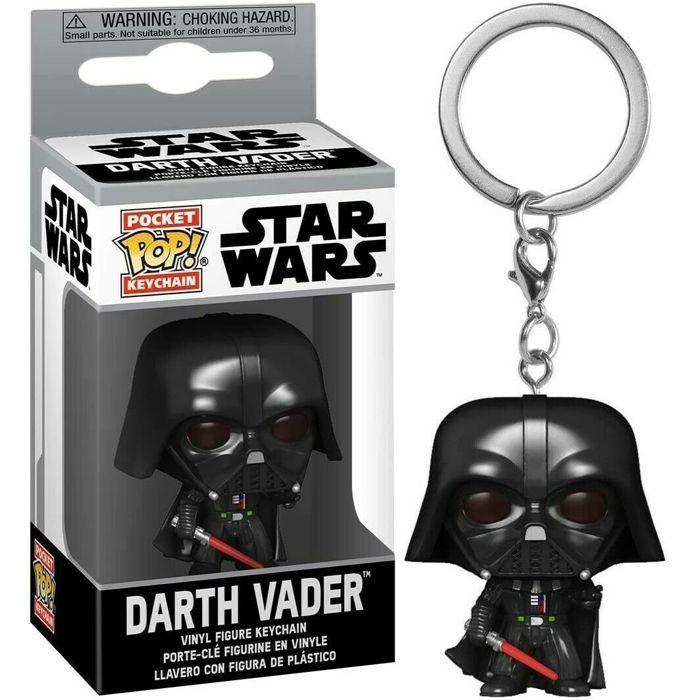 Keyring Figurine - FUNKO - Star W Classics - Darth Vader - Vinyl - Black - Child
