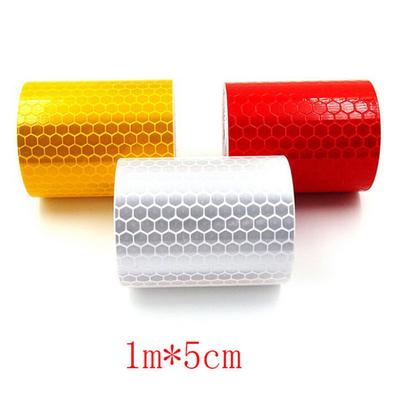 Safety Caution Reflective Tape Warning Tape Sticker Self Adhesive Tape 5Cm X 1M