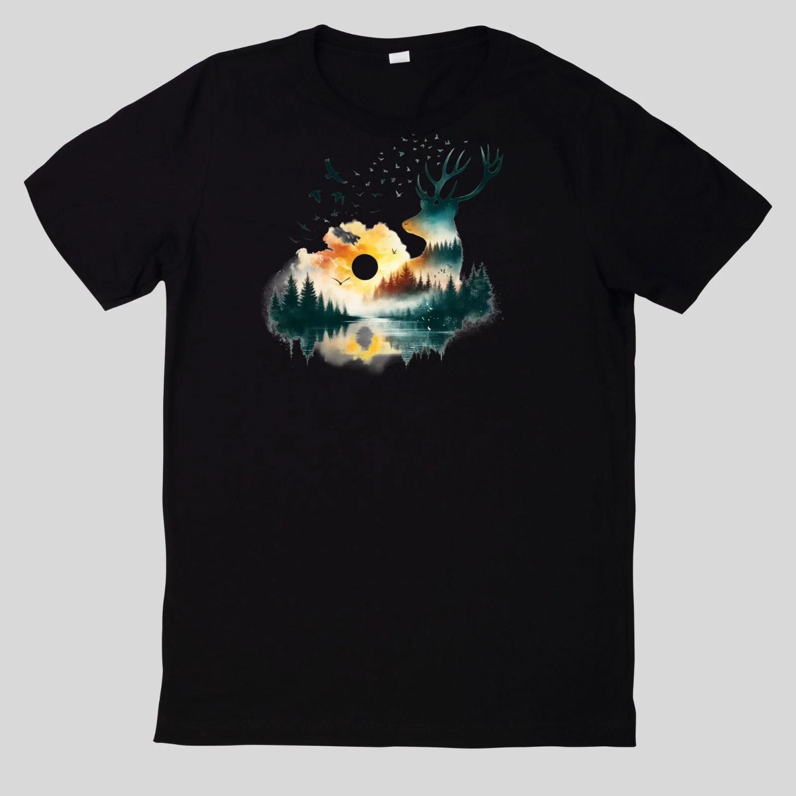 T-Shirt Tierwelt und Naturszenen Tiere L