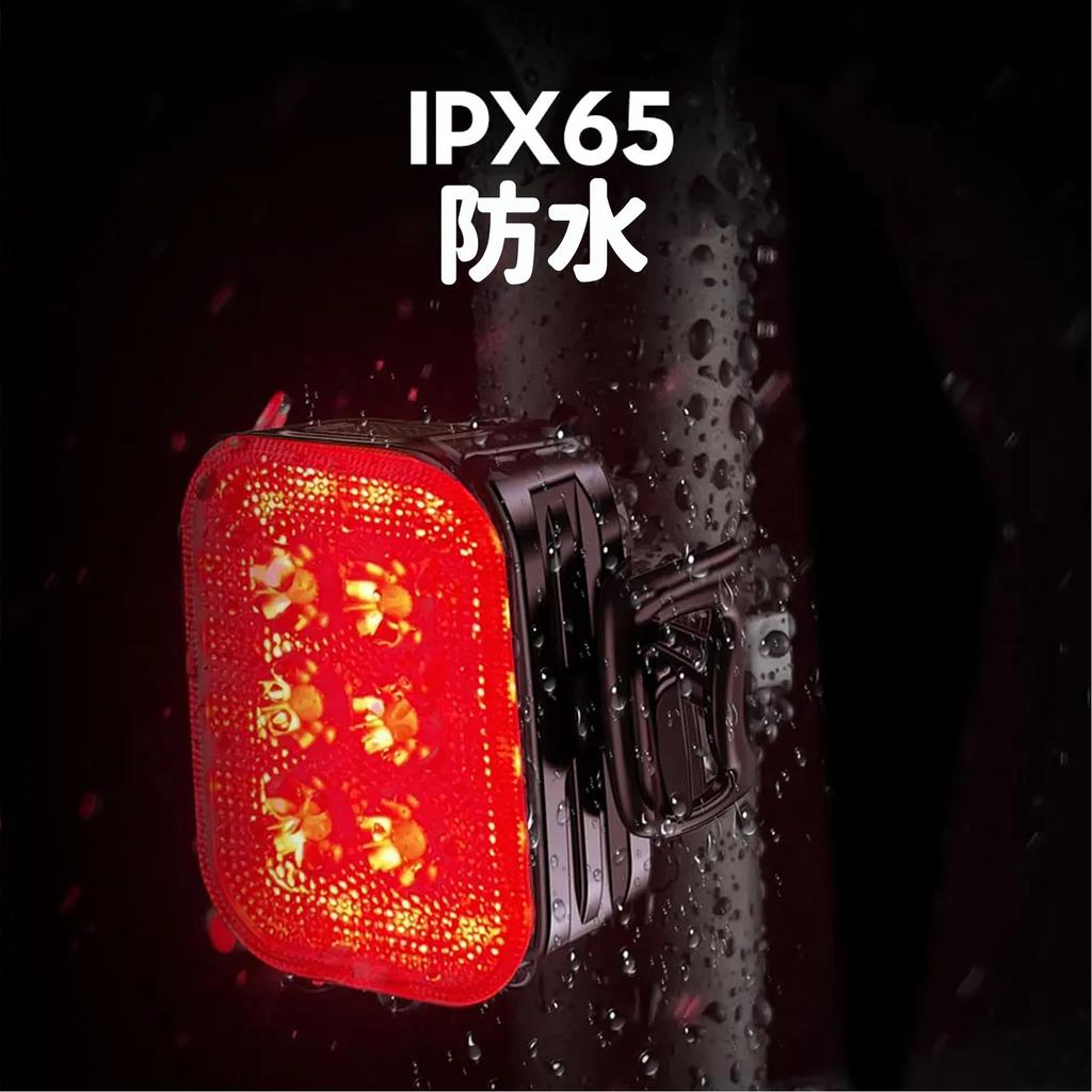 Bicycle Light Arespark USB Rechargeable Front and Rear Waterproof IP65 LED Bicycle Lighting Warning For Mountain Road Mountain Night Safety Hours Fast