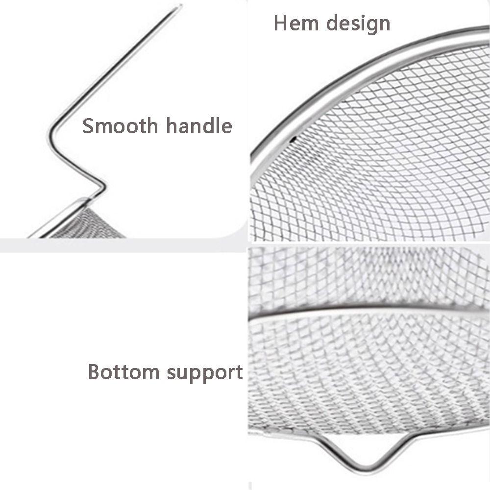 With Handle Food Frying Basket Deep Fried Fried Drain Basket Noodle Strainer Skimmer  French Fries