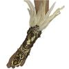 Bracelet Plume Gant Plume Gothique Dentelle Dorée Creuse Manchette Dentelle