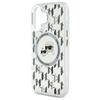 Karl Lagerfeld Klhmp16Shmckmht Iphone 166.1 Průhledný/Transparentní Iml Monogram Karl&Choupette Head Magsafe