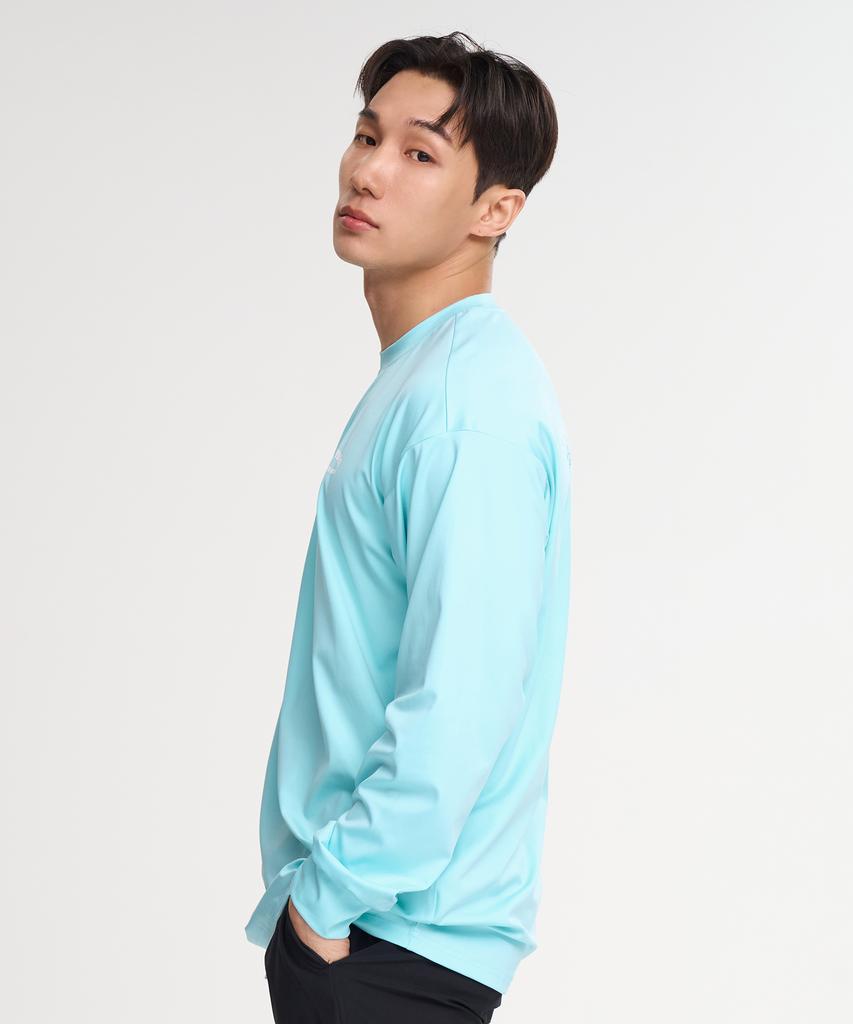 Leijibi Dry-Cooling Oversized Long Sleeve Rash Guard M Mint
