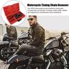 13Pcs Riveting Repair Tool Kit With Red Case Motorcycle Bike Heavy Duty Splitter Link Riveter Set Cam Drive Chain Breaker
