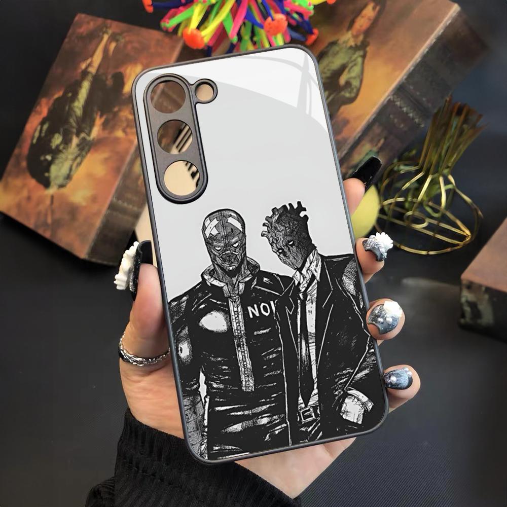 D-Dorohedoro Game Phone Case for Samsung Galaxy S24 S23 S22 S21 S20 A24 A34 A54 A53 Note20 M54 Fe Ultra Plus Glass