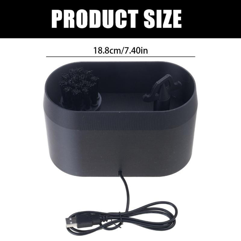 Set Complet de Curățare Portafiltru Espresso Cu Suport Mâner Perie Adâncă Colector Răzușuri Cafea Pentru Mașină de 51/53/58mm