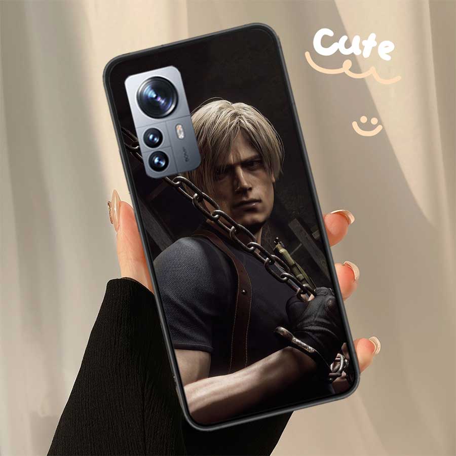 

Leon Kennedy Resident Evil 4 Phone Case For Xiaomi Poco X7 X6 X5 X4 X3 GT NFC M4 M5 Pro 5G M3 Mi F6 F5 F4 F3 F2 F1 Capa Coque TP Poco X4 Pro 5G