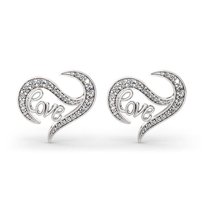 Fashion Copper Alloy Zircon Jewellery Drop Earrings For Women Wedding Party Gifts