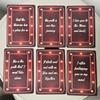 90 Pcs Oracle Cards 10*6cm Unsaid Feelings of Love, Channeled Messages From Soulmate, Twin Flame & Karmic Partnership