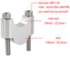Motorcycle Handlebar Risers 22mm 7/8" Fat Mount Risers For BMW R1200R F800ST F700GS F650G F650CS G650GS R1100GS R1150GS R850GS