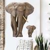 Simulated Elephant Trunk PVC Wall Sticker Self-Adhesive Removable for Door Wall Bedroom Living Room Home Decor