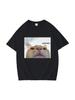 Funny Pathetic Cat Graphic Printed T Shirts Wo'unisex Fashion Casual Short Sleeve T-Shirt Summer O-Neck Tees Sport Top