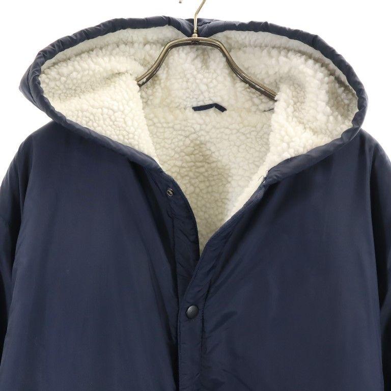 J League Back bore Bench coat Navy Men's Used