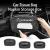 OCDK9 Car Seat Back Paper Tower Storage Bag Sun Visor Tissue Holder For Citroen C4 C3 C5 C1 C2 C6 VTS C4L DS3 DS4 DS5 Grand Berlingo