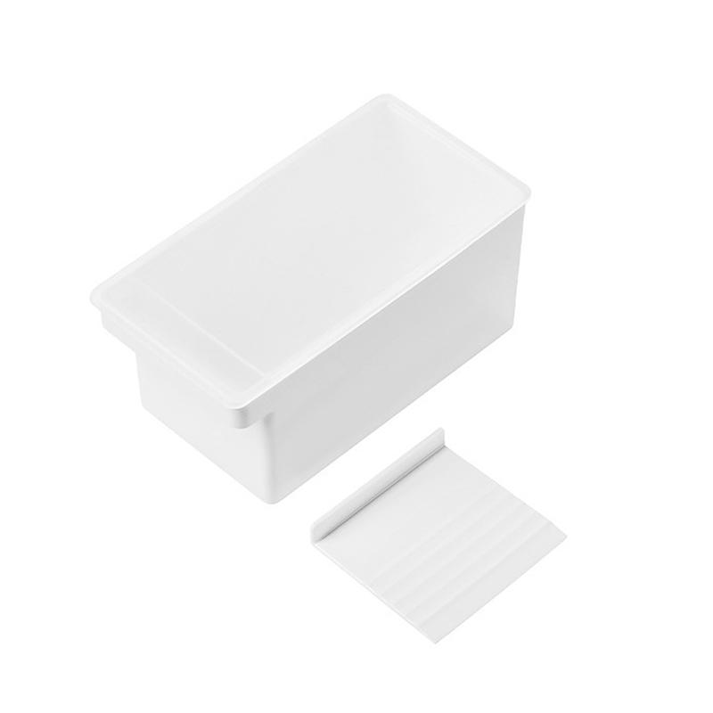 Japanese Butter Box Cheese Rectangular Preservation Box With Lid Spatula Butter Storage Box Fridge Organizer Bread Box Container