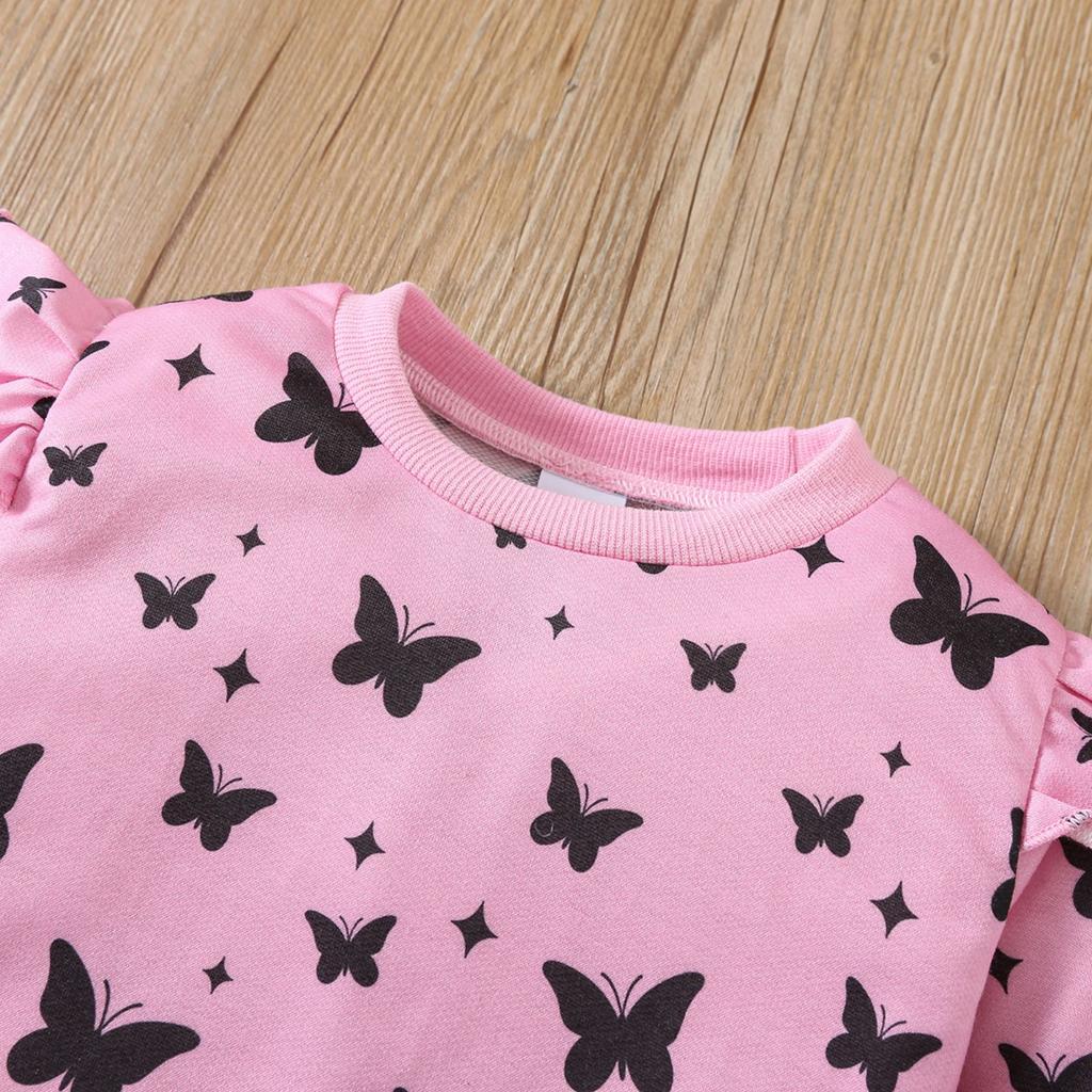 Kids' Long-Sleeve Top Set - Casual, Stylish & Versatile Children's Outfit