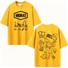 2027 Cool Band Morat Yem Album Stampa Grafica Magliette Unisex WoUnisex Moda Hip Hop Streetwear Maglietta Alta Qualità Casual 100% Cot