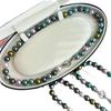 10Mm Maillard Morandi High Quality Candy Mixed Color Malachite Green Artificial Crystal Highlight Pearl Necklace Clavicle
