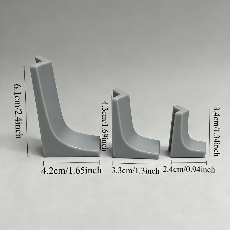 3-Pack Hole Drilling Guide Rails With V-Groove Fit Design | Square Positioning Tool More Durable Than Round Rails