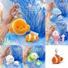 Ocean Plush Animal Keychain With Seals Turtles Seahorses For Kids And Fans Gift