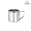 Nerezová džbán na napěnění mléka Espresso Parní Káva Barista Craft Latte Cappuccino Šálek mléka Džbán na napěnění