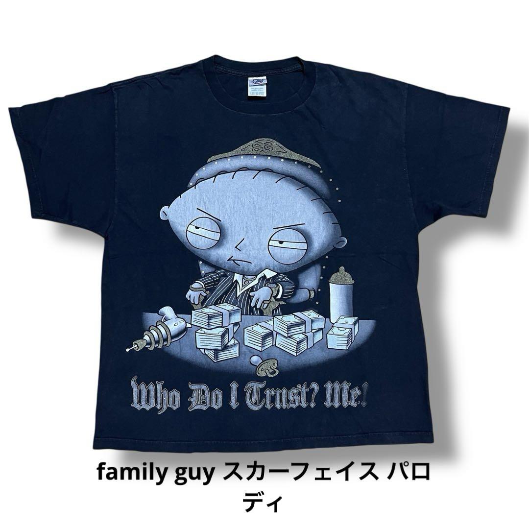 

[USED] Family Guy Scarface Parody T-Shirt 90s 00s Anime