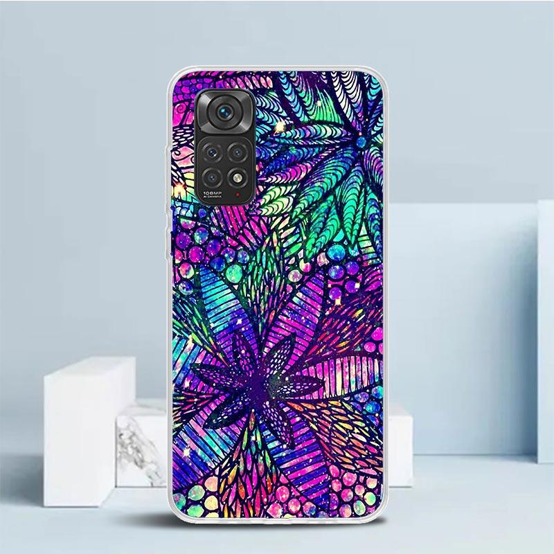 Mandala Sunflower Mandala Phone Case For Xiaomi Redmi Note 15 14 14S 13 12S 12 Pro Plus 11S 11 11T 11E 10S 10 + Soft TPU Back Co