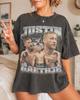 Litmited Justin Gaethje Boxen Vintage 90er Jahre Stil T-Shirt