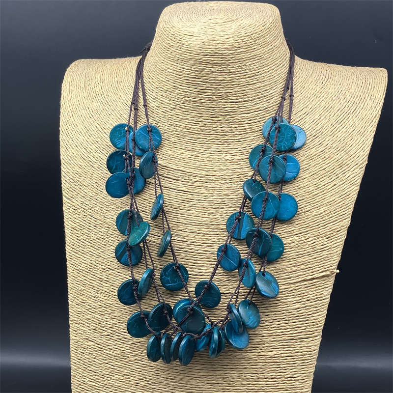 Necklace fashion Retro style Beach Necklace Bohemian Anti-Allergy Ornament