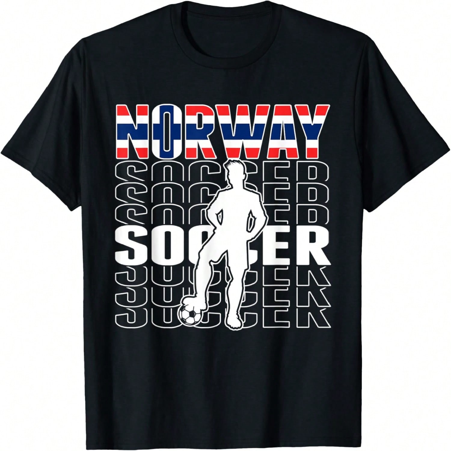 Norway Soccer Fans Jersey - Proud Norwegian Football Lovers T-Shirt S разноцветный