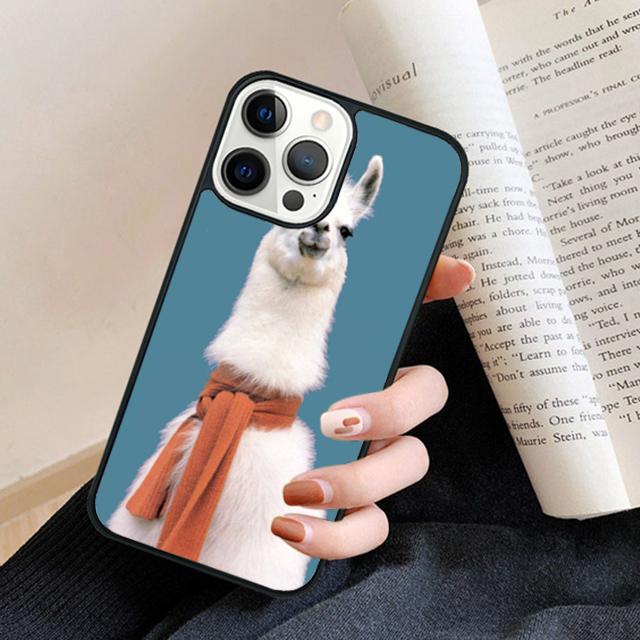 2019 Hipster Llama Lama phone Case Cover For iPhone 17 Air 16 15 14 Plus for apple 16 11 12 13 Pro Max coque