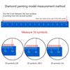Stainless Steel Ruler with 1020 Blank Grids  Ruler Tool